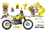 Dirt Bike Graphics Kit Decal Sticker Wrap For Suzuki RMX250S 1996-1998 EDHLK YELLOW