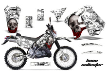 Load image into Gallery viewer, Graphics Kit Decal Sticker Wrap + # Plates For Suzuki RMX250S 1996-1998 BONES WHITE-atv motorcycle utv parts accessories gear helmets jackets gloves pantsAll Terrain Depot