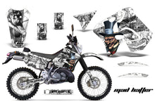 Load image into Gallery viewer, Graphics Kit Decal Sticker Wrap + # Plates For Suzuki RMX250S 1996-1998 HATTER SILVER WHITE-atv motorcycle utv parts accessories gear helmets jackets gloves pantsAll Terrain Depot