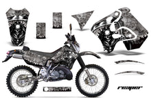 Load image into Gallery viewer, Graphics Kit Decal Sticker Wrap + # Plates For Suzuki RMX250S 1996-1998 REAPER SILVER-atv motorcycle utv parts accessories gear helmets jackets gloves pantsAll Terrain Depot