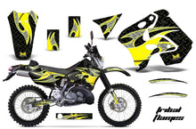 Load image into Gallery viewer, Graphics Kit Decal Sticker Wrap + # Plates For Suzuki RMX250S 1996-1998 TRIBAL YELLOW BLACK-atv motorcycle utv parts accessories gear helmets jackets gloves pantsAll Terrain Depot