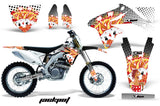 Dirt Bike Decal Graphics Kit Sticker Wrap For Suzuki RMZ450 2008-2017 JACKPOT WHITE