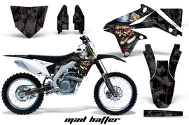 Dirt Bike Decal Graphics Kit Sticker Wrap For Suzuki RMZ450 2008-2017 HATTER BLACK-atv motorcycle utv parts accessories gear helmets jackets gloves pantsAll Terrain Depot