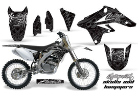 Dirt Bike Graphics Kit Decal Sticker Wrap For Suzuki RMZ250 2007-2009 HISH SILVER-atv motorcycle utv parts accessories gear helmets jackets gloves pantsAll Terrain Depot