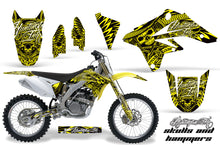 Load image into Gallery viewer, Dirt Bike Graphics Kit Decal Sticker Wrap For Suzuki RMZ250 2007-2009 HISH YELLOW-atv motorcycle utv parts accessories gear helmets jackets gloves pantsAll Terrain Depot