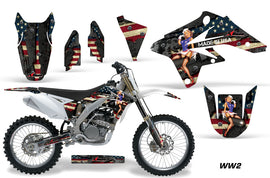 Dirt Bike Graphics Kit Decal Sticker Wrap For Suzuki RMZ250 2007-2009 WW2 BOMBER-atv motorcycle utv parts accessories gear helmets jackets gloves pantsAll Terrain Depot