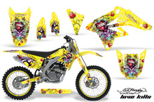 Load image into Gallery viewer, Graphics Kit Decal Sticker Wrap + # Plates For Suzuki RMZ250 2007-2009 EDHLK YELLOW-atv motorcycle utv parts accessories gear helmets jackets gloves pantsAll Terrain Depot