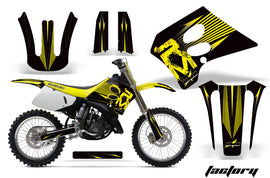 Dirt Bike Graphics Kit Decal Sticker Wrap For Suzuki RM125 1993-1995 FACTORY RACE-atv motorcycle utv parts accessories gear helmets jackets gloves pantsAll Terrain Depot