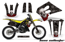 Load image into Gallery viewer, Graphics Kit Decal Sticker Wrap + # Plates For Suzuki RM125 1993-1995 BONES BLACK-atv motorcycle utv parts accessories gear helmets jackets gloves pantsAll Terrain Depot