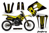 Graphics Kit Decal Sticker Wrap + # Plates For Suzuki RM125 1993-1995 FACTORY RACE