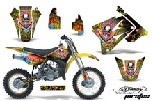 Load image into Gallery viewer, Graphics Kit Decal Sticker Wrap + # Plates For Suzuki RM85 2002-2016 EDHP YELLOW-atv motorcycle utv parts accessories gear helmets jackets gloves pantsAll Terrain Depot