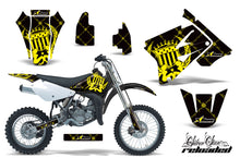 Load image into Gallery viewer, Dirt Bike Graphics Kit Decal Sticker Wrap For Suzuki RM85 2002-2016 RELOADED YELLOW BLACK-atv motorcycle utv parts accessories gear helmets jackets gloves pantsAll Terrain Depot
