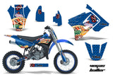 Graphics Kit Decal Sticker Wrap + # Plates For Suzuki RM85 2002-2016 VEGAS BLUE