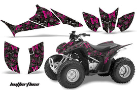 ATV Graphics Kit Quad Decal Sticker Wrap For Honda TRX90 2006-2018 BUTTERFLIES PINK BLACK-atv motorcycle utv parts accessories gear helmets jackets gloves pantsAll Terrain Depot