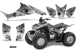 ATV Graphics Kit Quad Decal Sticker Wrap For Honda TRX90 2006-2018 LUNA BLACK-atv motorcycle utv parts accessories gear helmets jackets gloves pantsAll Terrain Depot