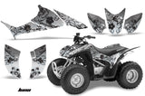 ATV Graphics Kit Quad Decal Sticker Wrap For Honda TRX90 2006-2018 LUNA BLACK