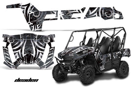 UTV Graphics Kit Decal Wrap For Kawasaki Teryx 800 4 Door 2012-2015 DEADEN BLACK-atv motorcycle utv parts accessories gear helmets jackets gloves pantsAll Terrain Depot