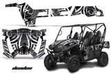 UTV Graphics Kit Decal Wrap For Kawasaki Teryx 800 4 Door 2012-2015 DEADEN BLACK