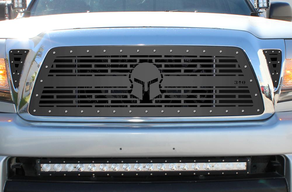 1 Piece Steel Grille for Toyota Tacoma 2005-2011 - SPARTAN 300-atv motorcycle utv parts accessories gear helmets jackets gloves pantsAll Terrain Depot