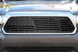 1 Piece Steel Grille for Toyota Tacoma 2012-2015 - WAVY AMERICAN FLAG