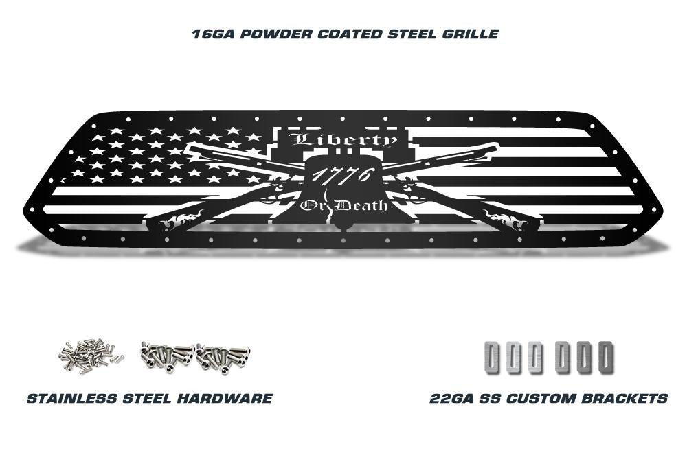 1 Piece Steel Grille for Toyota Tacoma 2012-2015 - LIBERTY OR DEATH-atv motorcycle utv parts accessories gear helmets jackets gloves pantsAll Terrain Depot