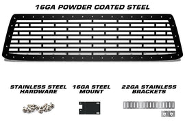 1 Piece Steel Grille for Toyota Tundra 2010-2013 - BRICKS-atv motorcycle utv parts accessories gear helmets jackets gloves pantsAll Terrain Depot