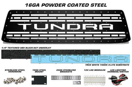 1 Piece LED X-Lite Steel Grille for Toyota Tundra 2010-2013