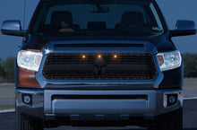 Load image into Gallery viewer, 1 Piece Steel Grille for Toyota Tundra 2014-2017 - SPARTAN w/ 3 AMBER RAPTOR LIGHTS