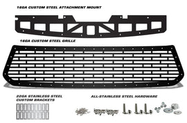 1 Piece Steel Grille for Toyota Tundra 2014-2017 - CLEAN-atv motorcycle utv parts accessories gear helmets jackets gloves pantsAll Terrain Depot