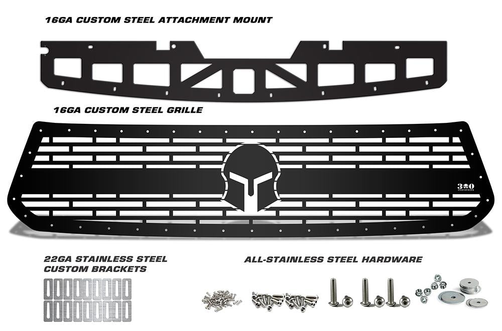 1 Piece Steel Grille for Toyota Tundra 2014-2017 - SPARTAN 300-atv motorcycle utv parts accessories gear helmets jackets gloves pantsAll Terrain Depot