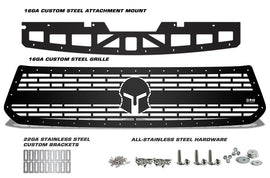 1 Piece Steel Grille for Toyota Tundra 2014-2017 - SPARTAN 300-atv motorcycle utv parts accessories gear helmets jackets gloves pantsAll Terrain Depot