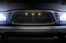 Load image into Gallery viewer, 1 Piece Steel Grille for Toyota Tacoma 2001-2004 - BRICKS w/ 3 AMBER LIGHTS-atv motorcycle utv parts accessories gear helmets jackets gloves pantsAll Terrain Depot