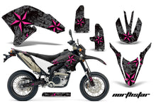 Load image into Gallery viewer, Dirt Bike Decal Graphics Kit Wrap For Yamaha WR250R WR250X 2007-2016 NORTHSTAR PINK BLACK-atv motorcycle utv parts accessories gear helmets jackets gloves pantsAll Terrain Depot