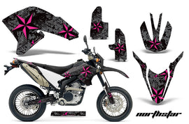 Dirt Bike Decal Graphics Kit Wrap For Yamaha WR250R WR250X 2007-2016 NORTHSTAR PINK BLACK-atv motorcycle utv parts accessories gear helmets jackets gloves pantsAll Terrain Depot