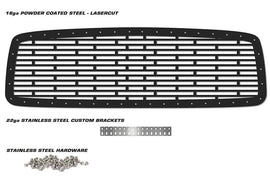 1 Piece Steel Grille for Dodge Ram 1500/2500/3500 2002-2005 - BRICKS-atv motorcycle utv parts accessories gear helmets jackets gloves pantsAll Terrain Depot