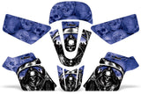 Dirt Bike Graphics Kit MX Decal Wrap For Yamaha PW50 PW 50 1990-2019 REAPER BLUE