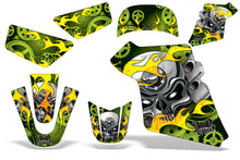 Load image into Gallery viewer, Dirt Bike Graphics Kit MX Decal Wrap For Yamaha PW50 PW 50 1990-2019 MOTORHEAD GREEN-atv motorcycle utv parts accessories gear helmets jackets gloves pantsAll Terrain Depot