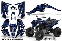 Load image into Gallery viewer, ATV Decal Graphic Kit Quad Sticker Wrap For Yamaha Raptor 350 2004-2014 HISH BLUE-atv motorcycle utv parts accessories gear helmets jackets gloves pantsAll Terrain Depot