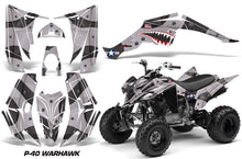 Load image into Gallery viewer, ATV Decal Graphic Kit Quad Sticker Wrap For Yamaha Raptor 350 2004-2014 WARHAWK BLACK-atv motorcycle utv parts accessories gear helmets jackets gloves pantsAll Terrain Depot