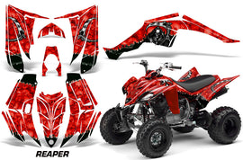 ATV Decal Graphic Kit Quad Sticker Wrap For Yamaha Raptor 350 2004-2014 REAPER RED-atv motorcycle utv parts accessories gear helmets jackets gloves pantsAll Terrain Depot