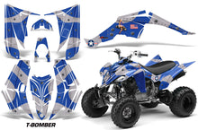 Load image into Gallery viewer, ATV Decal Graphic Kit Quad Sticker Wrap For Yamaha Raptor 350 2004-2014 TBOMBER BLUE-atv motorcycle utv parts accessories gear helmets jackets gloves pantsAll Terrain Depot