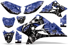 Load image into Gallery viewer, Dirt Bike Graphics Kit Decal Sticker Wrap For Yamaha TTR50 2006-2018 REAPER BLUE-atv motorcycle utv parts accessories gear helmets jackets gloves pantsAll Terrain Depot