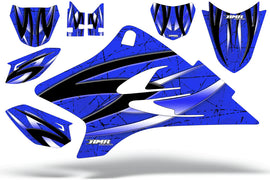 Dirt Bike Graphics Kit Decal Sticker Wrap For Yamaha TTR50 2006-2018 FADE BLUE-atv motorcycle utv parts accessories gear helmets jackets gloves pantsAll Terrain Depot