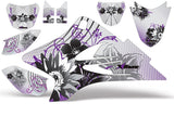 Dirt Bike Graphics Kit Decal Sticker Wrap For Yamaha TTR50 2006-2018 LUNA PURPLE