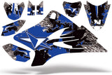 Dirt Bike Graphics Kit Decal Sticker Wrap For Yamaha TTR50 2006-2018 STREET STAR BLUE