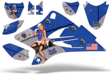 Load image into Gallery viewer, Dirt Bike Graphics Kit Decal Sticker Wrap For Yamaha TTR50 2006-2018 TBOMBER BLUE-atv motorcycle utv parts accessories gear helmets jackets gloves pantsAll Terrain Depot