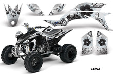 Load image into Gallery viewer, ATV Graphics Kit Quad Decal Sticker Wrap For Yamaha YFZ450 2004-2013 LUNA BLACK-atv motorcycle utv parts accessories gear helmets jackets gloves pantsAll Terrain Depot