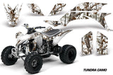 ATV Graphics Kit Quad Decal Sticker Wrap For Yamaha YFZ450 2004-2013 TUNDRA CAMO