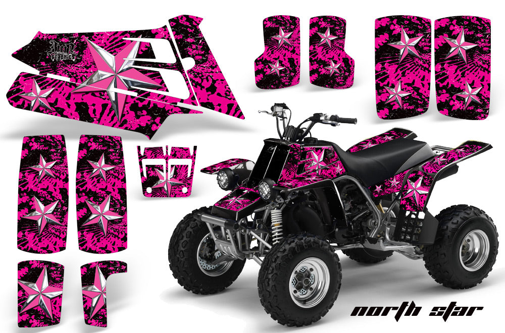ATV Graphics Kit Quad Decal Sticker Wrap For Yamaha Banshee 350 1987-2005 NORTHSTAR PINK-atv motorcycle utv parts accessories gear helmets jackets gloves pantsAll Terrain Depot