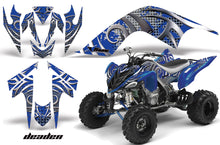 Load image into Gallery viewer, ATV Graphics Kit Quad Decal Sticker Wrap For Yamaha Raptor 700 2006-2012 DEADEN BLUE-atv motorcycle utv parts accessories gear helmets jackets gloves pantsAll Terrain Depot
